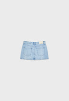 Kokerrok - light-blue denim