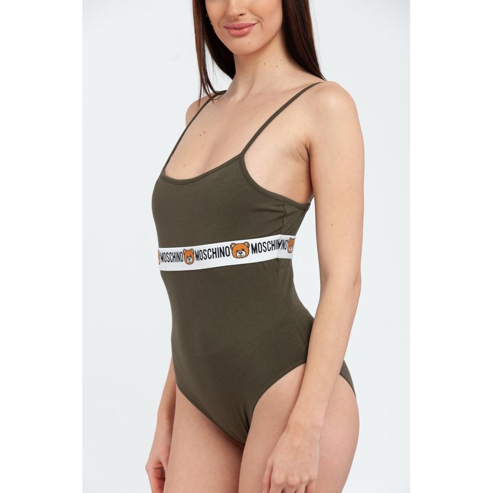 Bicolor Cotton Bodysuit