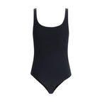 Black Cotton Bodysuit