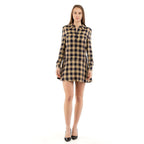 Multicolor Viscose Casual Dress
