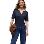 Blue Cotton T-Shirt