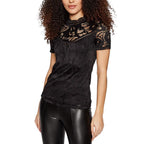 Black Polyamide T-Shirt
