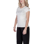 Cream Cotton T-Shirt