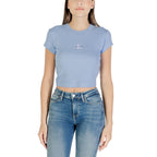 Blue Cotton T-Shirt