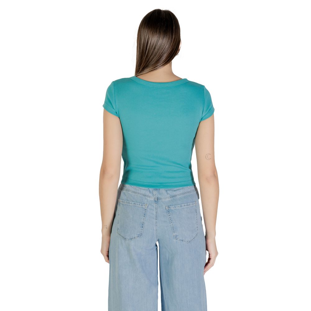 Blue Cotton T-Shirt