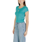 Blue Cotton T-Shirt