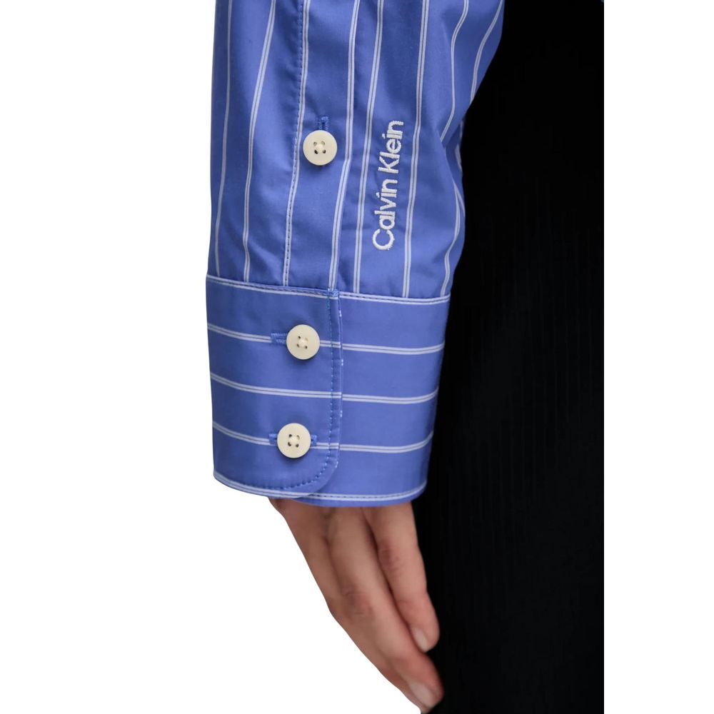 Blue Cotton Blouse
