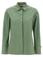 Bicolor Cotton Blouse
