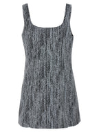 Multicolor Cotton Short Dress