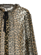 Brown Viscose Blouse