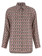 Multicolor Silk Blouse