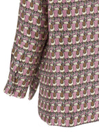 Multicolor Silk Blouse