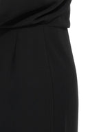 Black Triacetate Long Dress