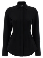 Black Viscose Blouse