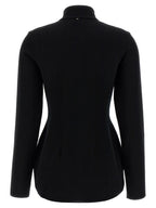 Black Viscose Blouse