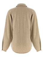 Beige Cashmere Blouse