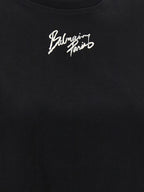 Black Cotton T-Shirt