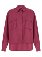 Fuchsia Cotton Blouse