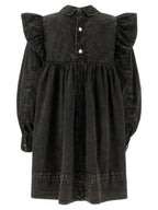 Black Organic Cotton Short Dress