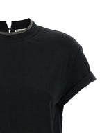Black Cotton T-Shirt