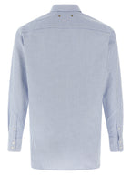 Blue Cotton Blouse