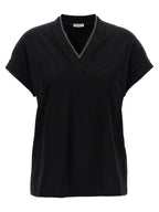 Black Cotton T-Shirt