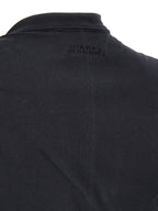 Black Cotton Sleeveles T-Shirt