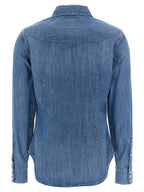 Blue Cotton Blouse