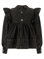 Black Organic Cotton Blouse