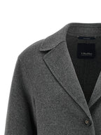Gray Virgin Wool Blazer