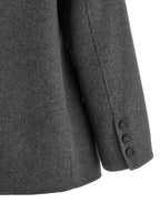 Gray Virgin Wool Blazer