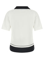 Bicolor Polyester Polo Shirt