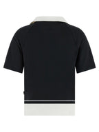 Bicolor Polyester Polo Shirt