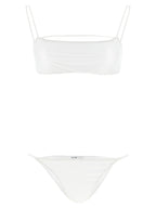 White Polyester Bikini