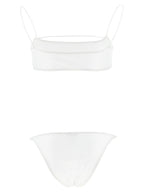 White Polyester Bikini
