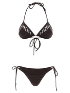 Brown Polyamide Bikini