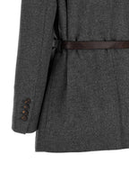 Gray Virgin Wool Blazer