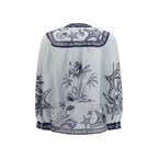 White Ramie Blouse