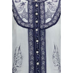 White Ramie Blouse