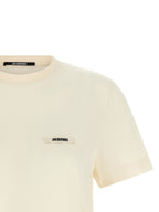 Beige Cotton T-Shirt