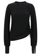 Black Merino Wool Sportswear