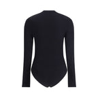 Black Polyamide Bodysuit
