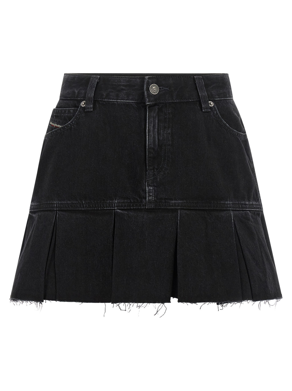 Blue Cotton Long Skirt