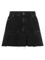 Blue Cotton Long Skirt