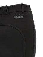 Black Viscose Long Skirt