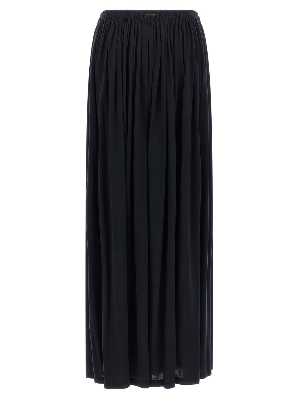 Blue Lyocell Mini Skirt