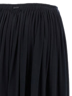 Blue Lyocell Mini Skirt