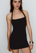 DRESS - Cocktailjurk - black