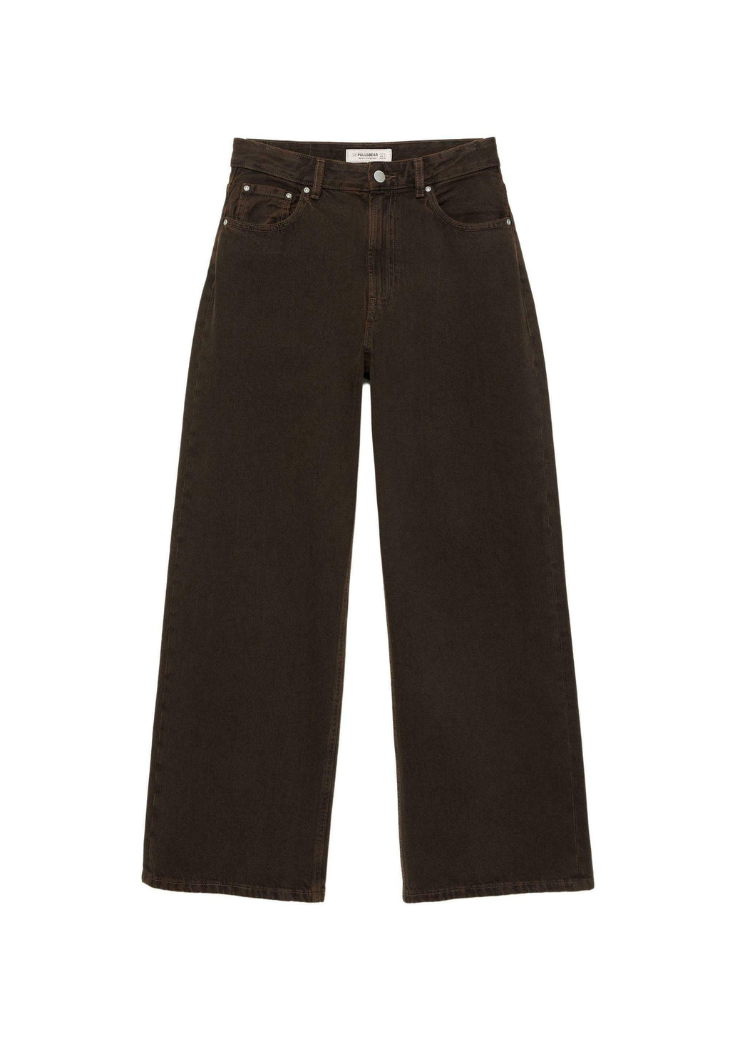 Relaxed fit jeans - brown