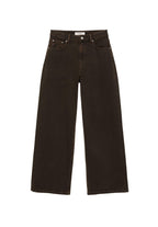 Relaxed fit jeans - brown